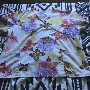 Woman’s nursing scrubs